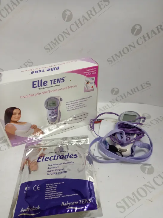 BOXED ELLE TENS PAIN RELIEF DEVICE 