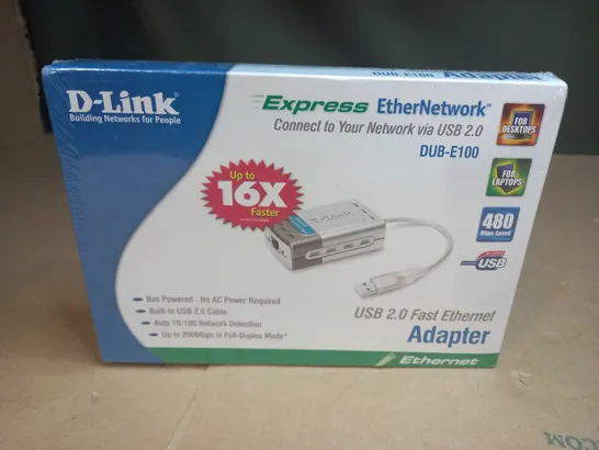 D-LINK USB 2.0 FAST ETHERNET ADAPTER