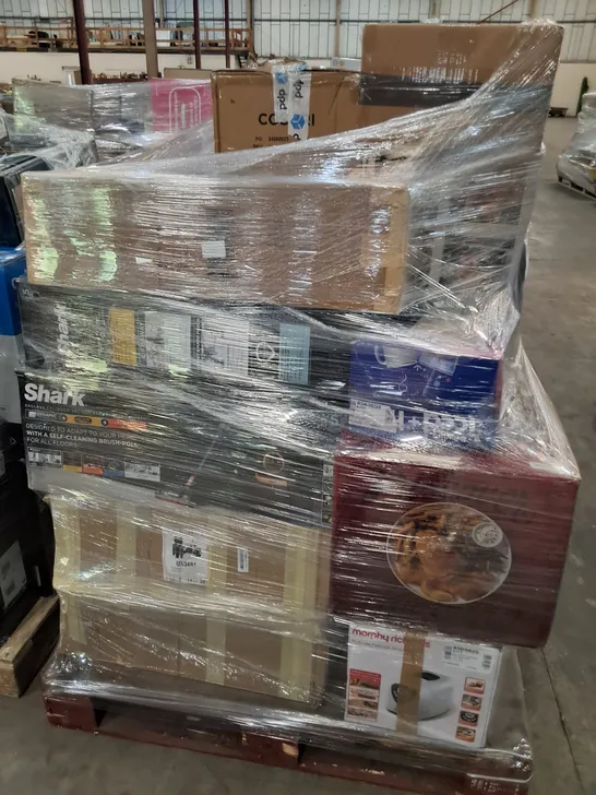 PALLET OF APPROXIMATELY 19 UNPROCESSED RAW RETURN HOUSEHOLD AND ELECTRICAL GOODS TO INCLUDE;