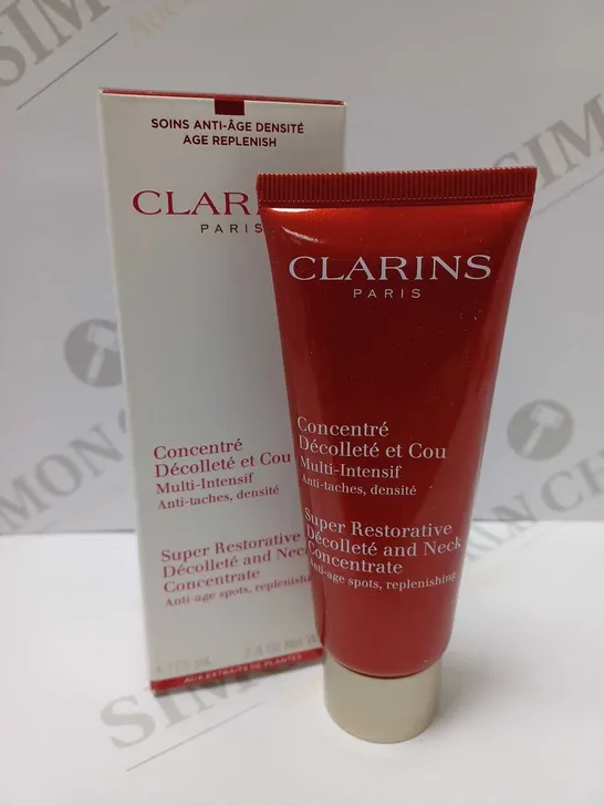 CLARINS SUPER RESTORATIVE DÉCOLLETÉ AND NECK CONCENTRATE 75ML