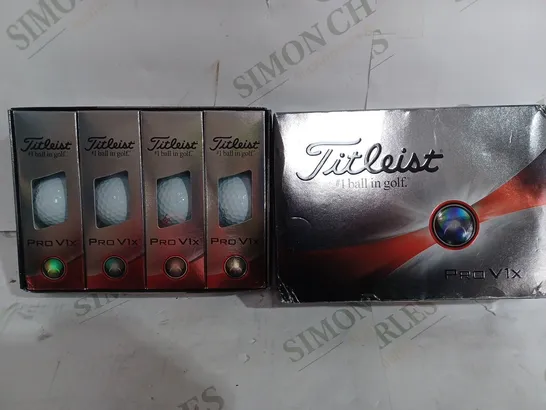 TITLEIST 2023 PRO V1X GOLF BALL ONE SIZE, WHITE