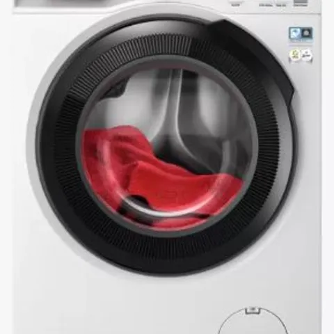 AEG PROSENSE TECHNOLOGY 8KG WASHING MACHINE WITH 1400 RPM - WHITE - A RATED Model LFR61844B