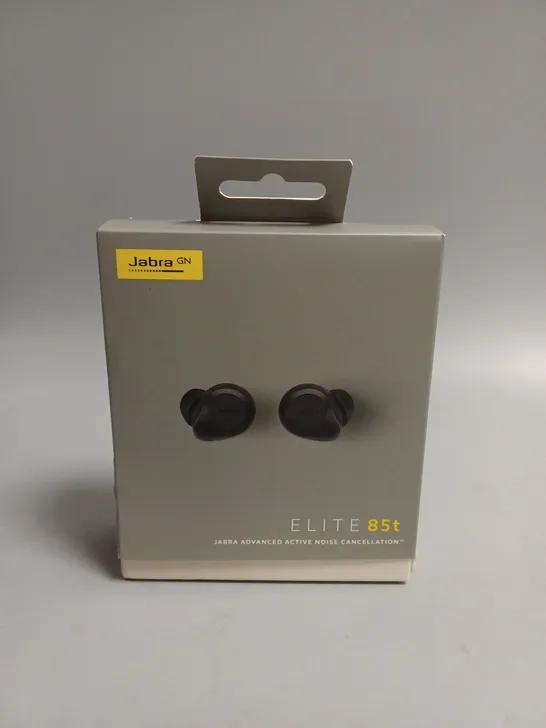 SEALED ABRA ELITE 85T TRUE WIRELESS EARBUDS - JABRA ADVANCED ACTIVE NOISE CANCELLATION