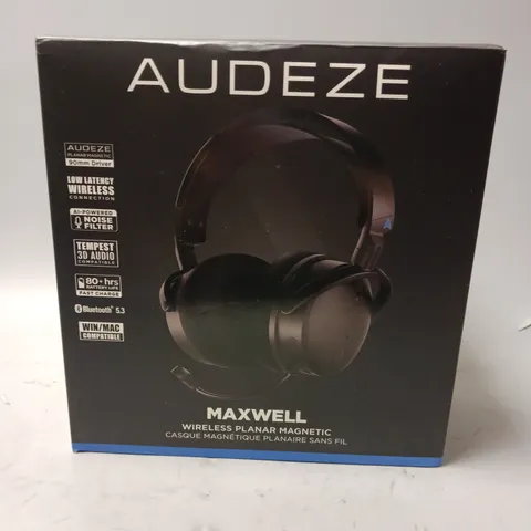 BOXED AUDEZE MAXWELL WIRELESS HEADSET