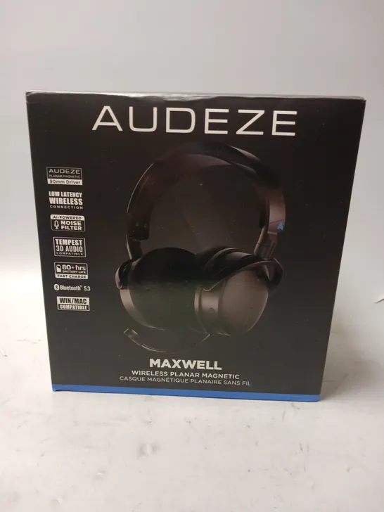 BOXED AUDEZE MAXWELL WIRELESS HEADSET