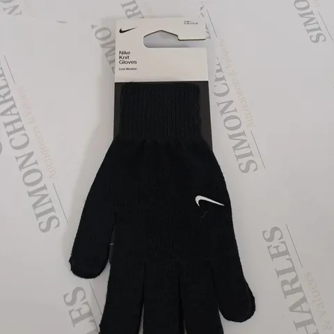 NIKE KNITTED GLOVES - S/M