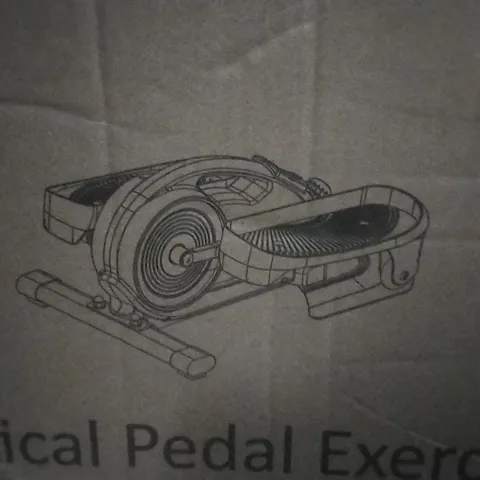 BOXED ELLIPTICAL PEDAL EXERCISER