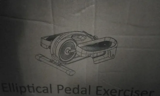 BOXED ELLIPTICAL PEDAL EXERCISER