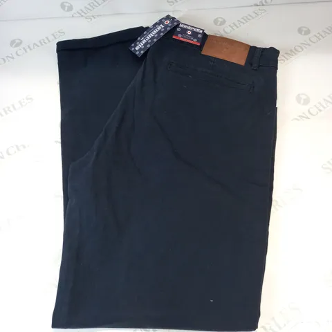 LAMBRETTA STRAIGHT FIT PANTS IN BLUE SIZE 36R