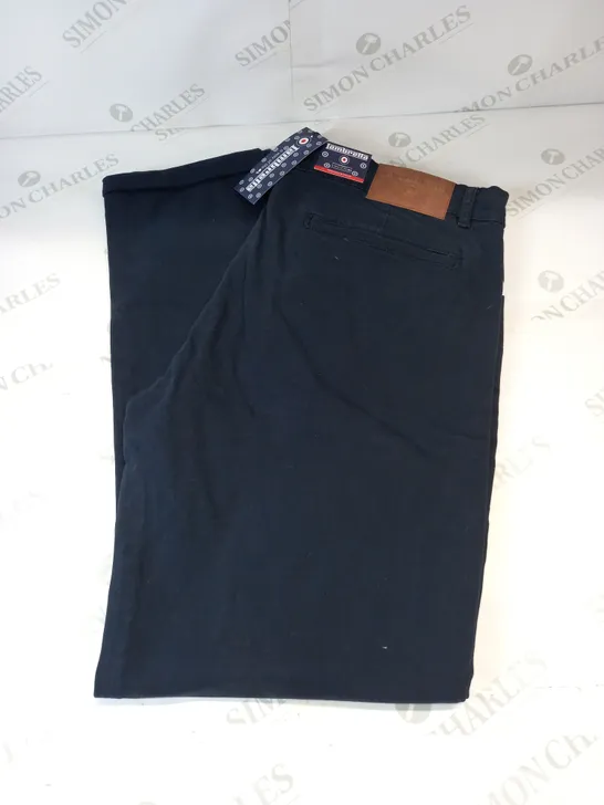 LAMBRETTA STRAIGHT FIT PANTS IN BLUE SIZE 36R