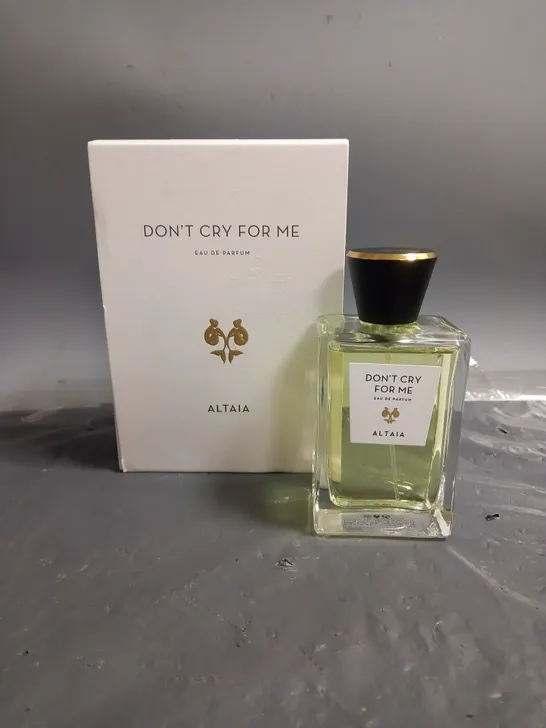 BOXED ALTAIA DON'T CRY FOR ME EAU DE PARFUM 100ML