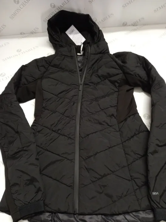 BIBA ACTIVE BUBBLE JACKETIN BLACK  - SIZE 12