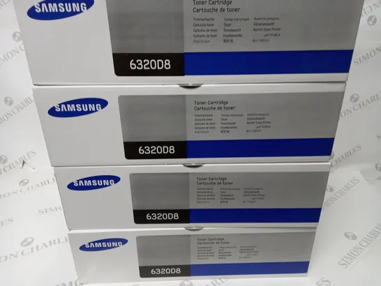 LOT OF 8 SAMSUNG 6320D8 TONER CARTRIDGES