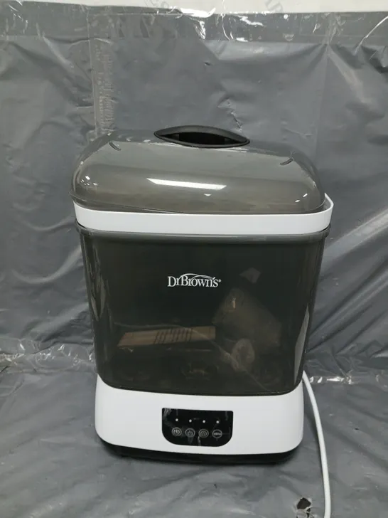 DR BROWNS STEAM BOTTLE STERILISER & DRYER  RRP £99.99