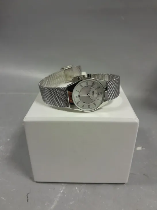 SKAGEN DENMARK GRENEN LILLE MESH BRACELET WATCH