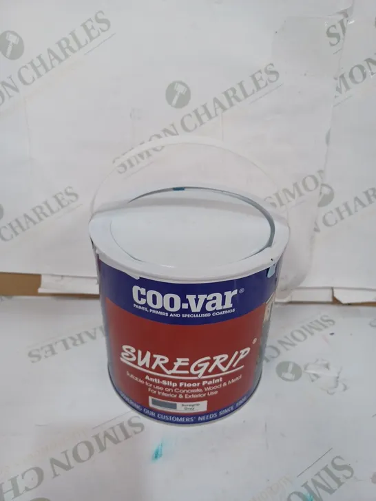 COO-VAR SUREGRIP ANTI-SLIP FLOOR PAINT IN GREY - 2.5L 