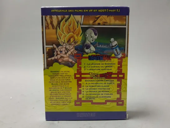 BOXED AND SEALED DRAGON BALL & DRAGON BALL Z: THE COMPLETE MOVIES (PART 1) (FRENCH VERSION)