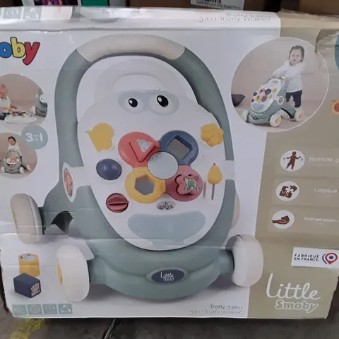 BOXED SMOBY 3 IN 1 TROTTY WALKER