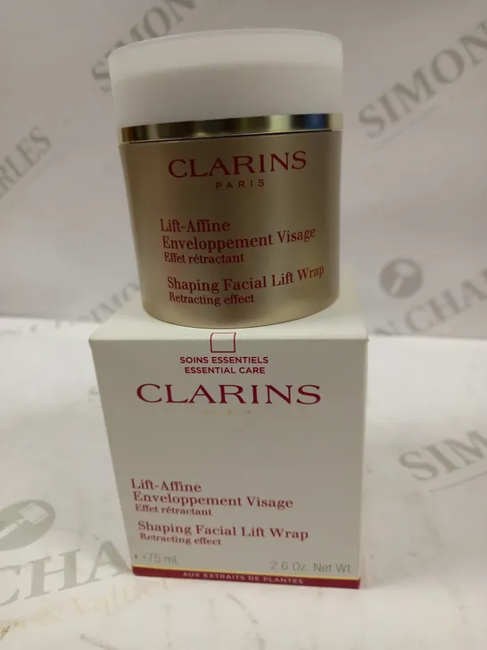 CLARINS PARIS SHAPING FACIAL LIFT WRAP RETRACTING EFFECT 75ML