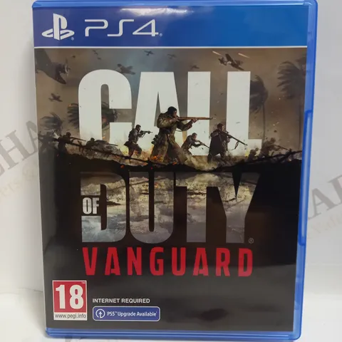 PLAYSTATION 4 GAME CALL OF DUTY VANGUARD