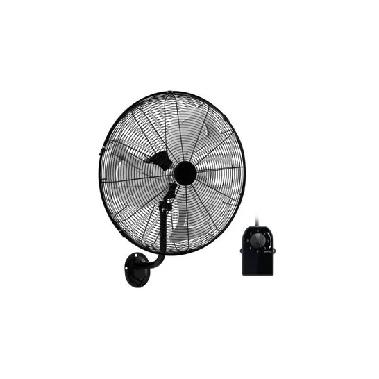 BOXED COSTWAY WALL-MOUNTED FAN - BLACK