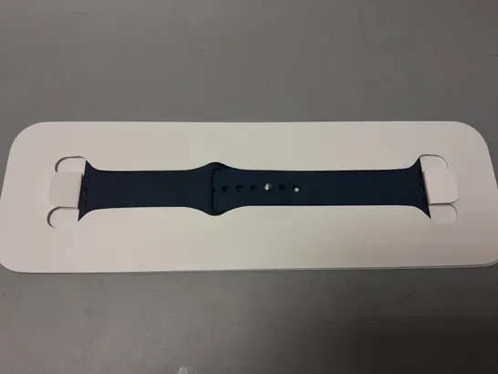 BOXED APPLE WATCH 45MM STORM BLUE SPORT BAND - M/L RRP £49