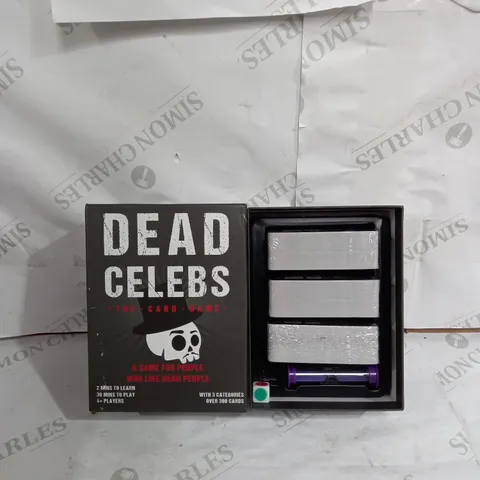 DEAD CELEBS  CARD GAME