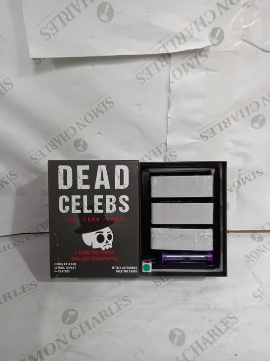 DEAD CELEBS  CARD GAME