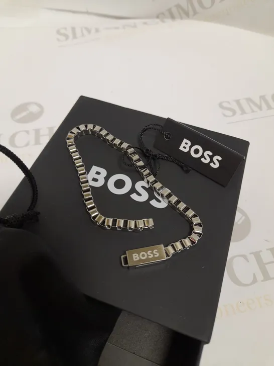 HUGO BOSS CHAIN FOR HIM MENS BRACELET RRP £59