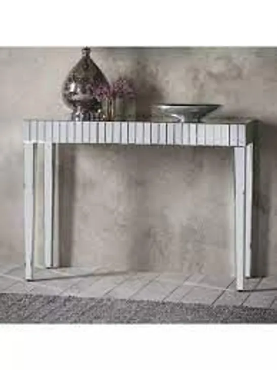 AVENEL MIRRORED CONSOLE TABLE - COLLECTION ONLY RRP £269