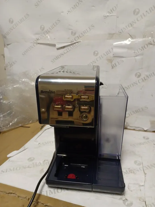 BREVILLE ONE-TOUCH COFFEEHOUSE COFFEE MACHINE - NAVY BLUE