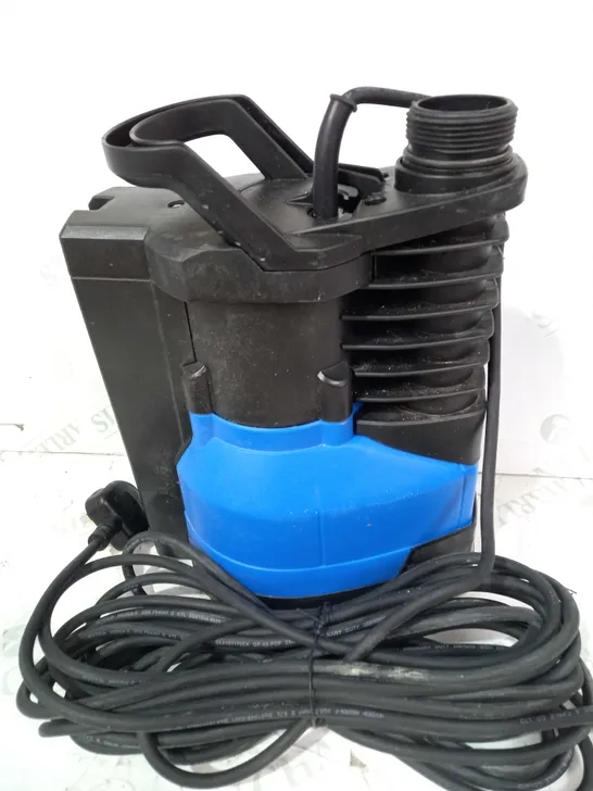 DRAPER 98917 400W SUBMERSIBLE WATER PUMP WITH FLOAT SWITCH SUB