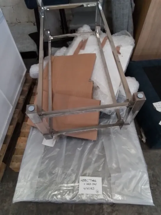 PALLET TO CONTAIN A MIXED ASSORTMENT OF DESIGNER FURNITURE PARTS