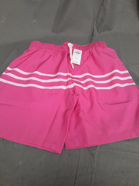 ABERCROMBIE KID PINK SWIMMING SHORTS - YEARS 15/16