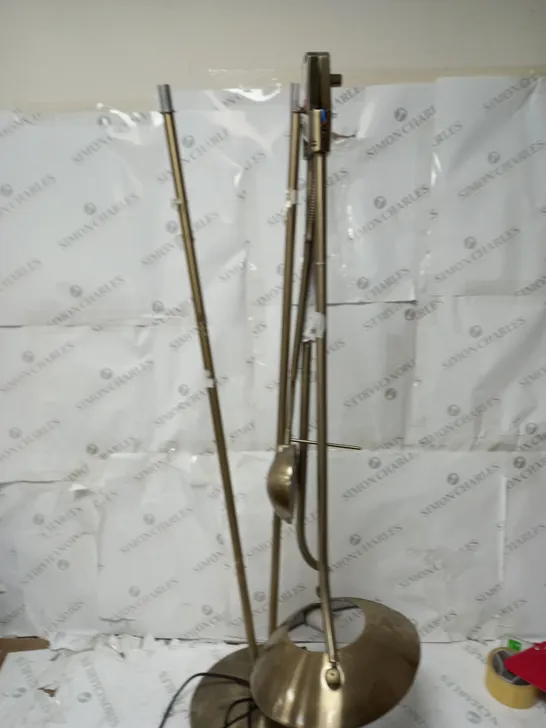 GOLDEN FLOOR LAMP - COLLECTION ONLY 