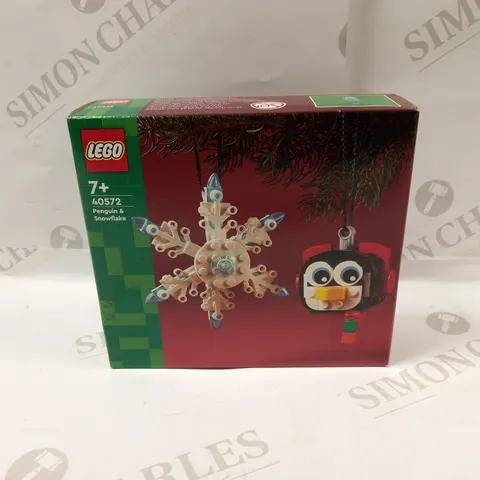 LEGO PENGUIN AND SNOWFLAKE 7+ 40572