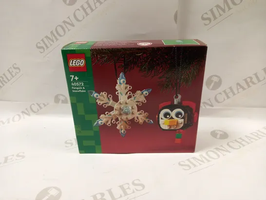 LEGO PENGUIN AND SNOWFLAKE 7+ 40572