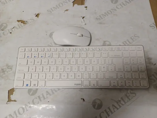 RAPOO WIRELESS KEYBOARD AND MOUSE DUO