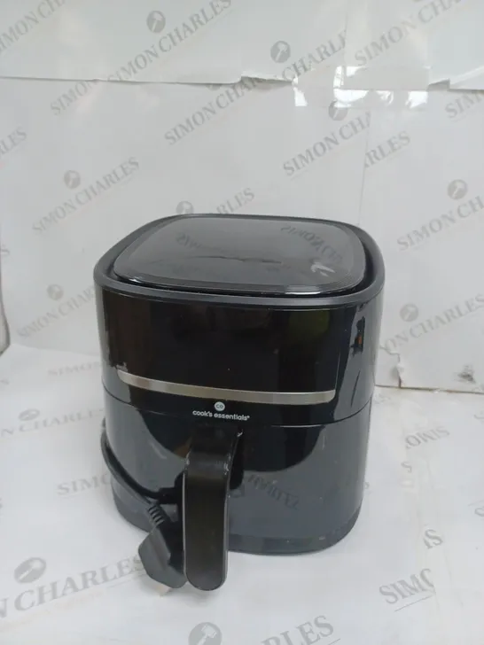 COOK'S ESSENTIALS 4L AIR FRYER IN BLACK