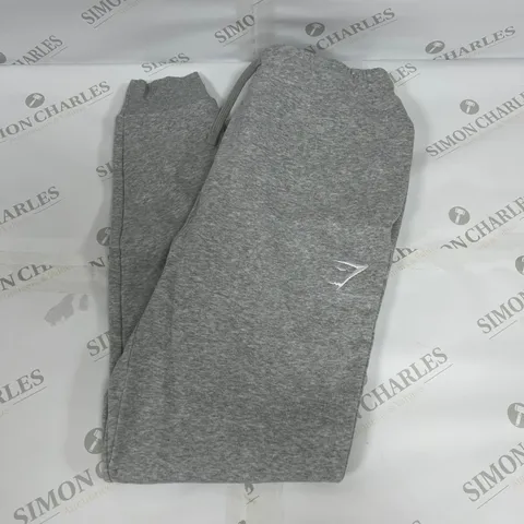 GYMSHARK ESSENTIAL JOGGERS IN GREY SIZE MEDIUM