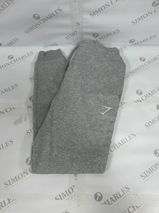 GYMSHARK ESSENTIAL JOGGERS IN GREY SIZE MEDIUM