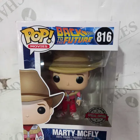 FUNKO POP MOVIES 816 - BACK TO THE FUTURE - MARTY MCFLY VINYL FIGURE