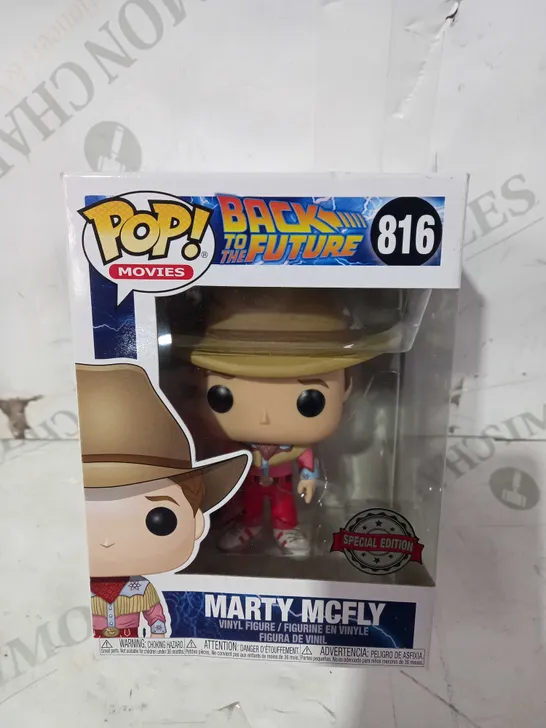 FUNKO POP MOVIES 816 - BACK TO THE FUTURE - MARTY MCFLY VINYL FIGURE