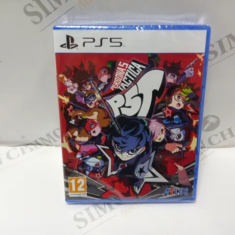 BOXED AND SEALED ATLUS PERSONA 5 TACTICA P5T (PS5)