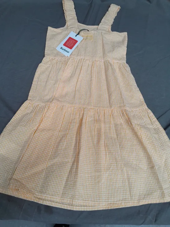 BARBOUR MIA SUMMER DRESS IN YELLOW - S