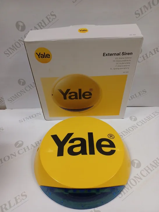 BOXED YALE EXTERNAL SIREN 