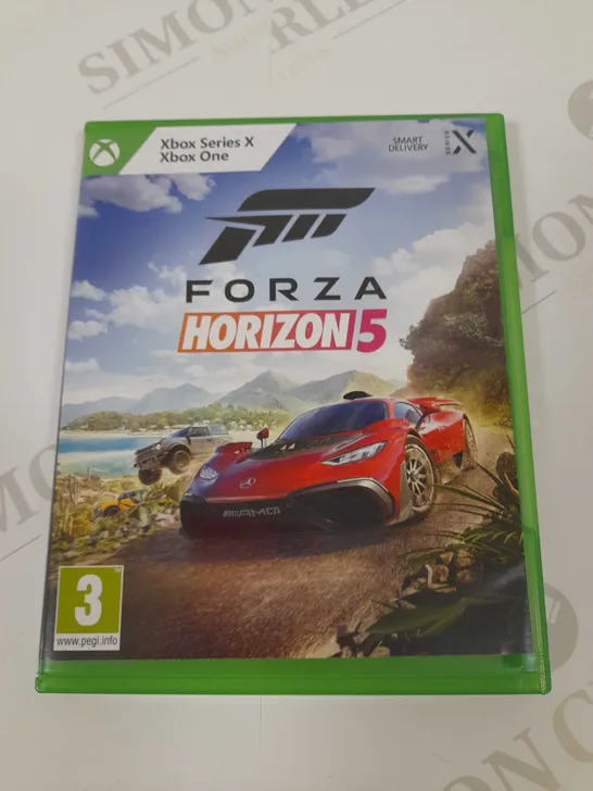 X BOX SERIES X X BOX ONE FORZA HORIZON 5