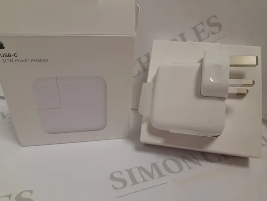 APPLE 30W USB-C POWER ADAPTER RRP £49