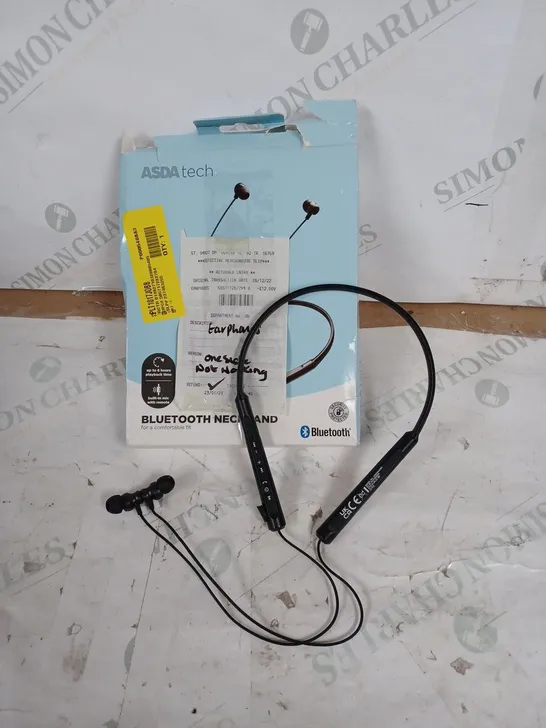 ASDA TECH BLUETOOTH NECKBAND