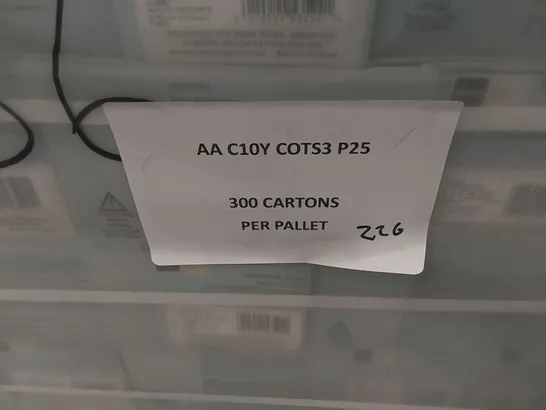 PALLET TO CONTAIN APPROX 300 X CARTONS OF HOMEBASE COTSWOLDS CLARET CERAMIC WALL TILES - 25 TILES PER CARTON // SIZE: 98 X 98 X 6.5mm